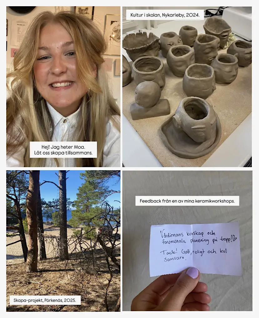 Moa Kronqvist workshop